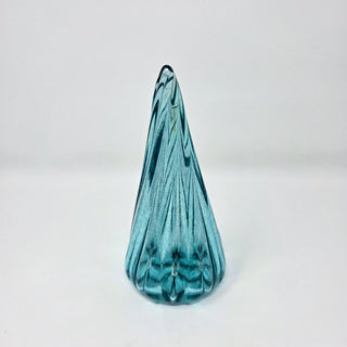 Blown Glass Tree- Teal Green