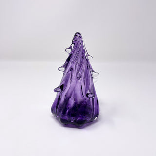 Blown Glass Tree- Purple