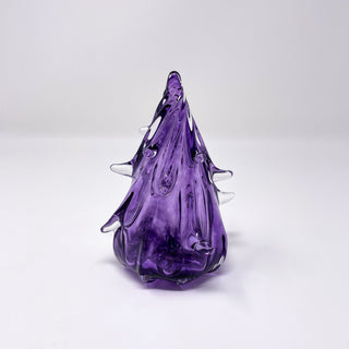 Blown Glass Tree- Purple