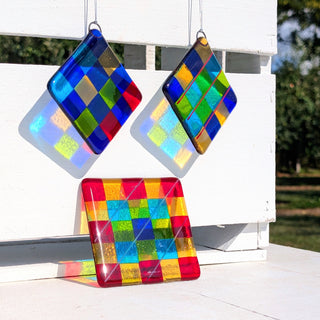 Projects in the Orchard - Fused Glass Quilted Coaster or Suncatcher - Sept. 19th