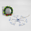 Snowflake or Wreath - Fused Glass
