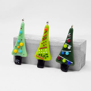 Holiday Scene or Tree - Fused Glass