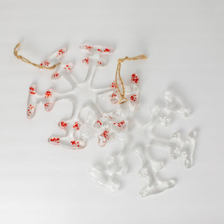 Snowflake or Wreath - Fused Glass