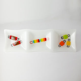 Cookie/Candy Tray - Fused Glass